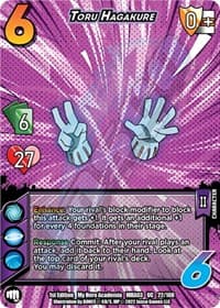 Toru Hagakure - UniVersus: My Hero Academia: Heroes Clash - UniVersus card