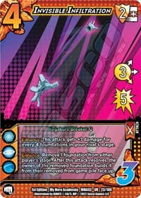 Invisible Infiltration - UniVersus: My Hero Academia: Heroes Clash - UniVersus card