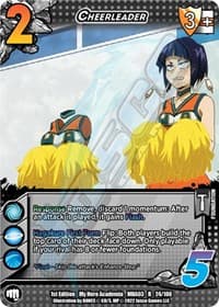 Cheerleader - UniVersus: My Hero Academia: Heroes Clash - UniVersus card
