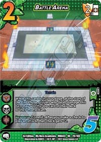 Battle Arena - UniVersus: My Hero Academia: Heroes Clash - UniVersus card