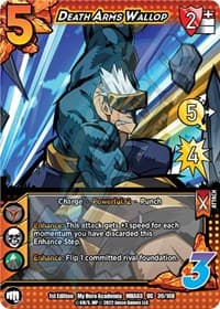 Death Arms Wallop - UniVersus: My Hero Academia: Heroes Clash - UniVersus card