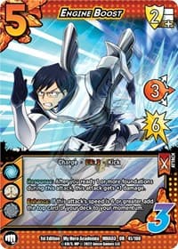 Engine Boost - UniVersus: My Hero Academia: Heroes Clash - UniVersus card
