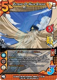 Extend-o-Hair Strike - UniVersus: My Hero Academia: Heroes Clash - UniVersus card