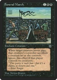 Funeral March - Homelands - Magic: The Gathering card