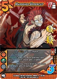 Hardened Uppercut - UniVersus: My Hero Academia: Heroes Clash - UniVersus card