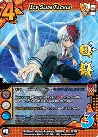 Ice Slide Tackle - UniVersus: My Hero Academia: Heroes Clash - UniVersus card