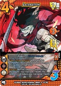 Laceration - UniVersus: My Hero Academia: Heroes Clash - UniVersus card