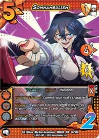 Somnambulism - UniVersus: My Hero Academia: Heroes Clash - UniVersus card