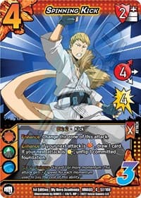 Spinning Kick - UniVersus: My Hero Academia: Heroes Clash - UniVersus card