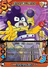 Sticky Ball Pitch - UniVersus: My Hero Academia: Heroes Clash - UniVersus card