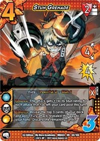 Stun Grenade - UniVersus: My Hero Academia: Heroes Clash - UniVersus card
