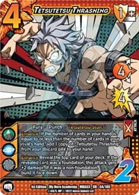 Tetsutetsu Thrashing - UniVersus: My Hero Academia: Heroes Clash - UniVersus card