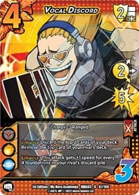 Vocal Discord - UniVersus: My Hero Academia: Heroes Clash - UniVersus card