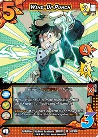 Wind-Up Punch - UniVersus: My Hero Academia: Heroes Clash - UniVersus card