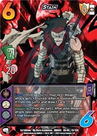 Stain (XR) - UniVersus: My Hero Academia: Heroes Clash - UniVersus card