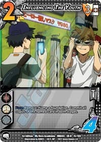 Influencing the Youth (XR) - UniVersus: My Hero Academia: Heroes Clash - UniVersus card