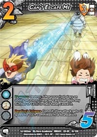 Can't Escape Me (XR) - UniVersus: My Hero Academia: Heroes Clash - UniVersus card