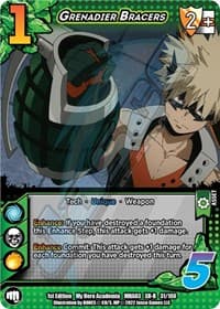 Grenadier Bracers (XR) - UniVersus: My Hero Academia: Heroes Clash - UniVersus card