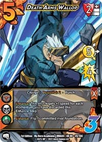 Death Arms Wallop (XR) - UniVersus: My Hero Academia: Heroes Clash - UniVersus card
