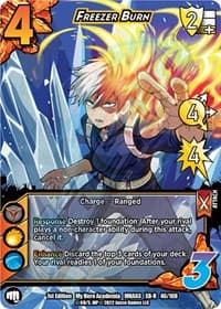 Freezer Burn (XR) - UniVersus: My Hero Academia: Heroes Clash - UniVersus card