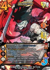 Laceration (XR) - UniVersus: My Hero Academia: Heroes Clash - UniVersus card