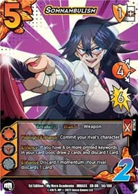 Somnambulism (XR) - UniVersus: My Hero Academia: Heroes Clash - UniVersus card
