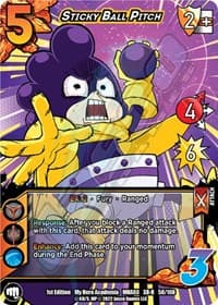 Sticky Ball Pitch (XR) - UniVersus: My Hero Academia: Heroes Clash - UniVersus card