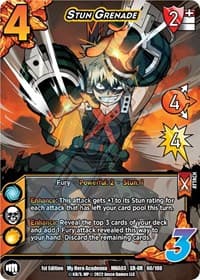 Stun Grenade (XR) - UniVersus: My Hero Academia: Heroes Clash - UniVersus card
