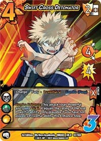 Swift Cross Detonator (XR) - UniVersus: My Hero Academia: Heroes Clash - UniVersus card