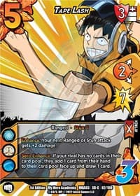 Tape Lash (XR) - UniVersus: My Hero Academia: Heroes Clash - UniVersus card