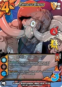 Tentacle Strike (XR) - UniVersus: My Hero Academia: Heroes Clash - UniVersus card