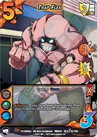Trap Flex (XR) - UniVersus: My Hero Academia: Heroes Clash - UniVersus card