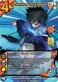 Twisting Azure Inferno (XR) - UniVersus: My Hero Academia: Heroes Clash - UniVersus card