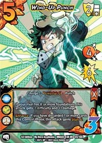 Wind-Up Punch (XR) - UniVersus: My Hero Academia: Heroes Clash - UniVersus card