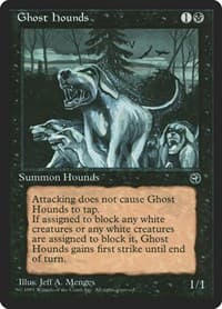 Ghost Hounds - Homelands - Magic: The Gathering card