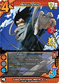 Aerial Drop - UniVersus: My Hero Academia: Heroes Clash - UniVersus card