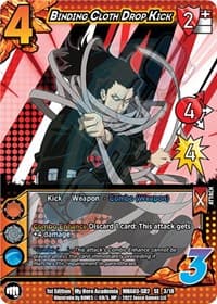 Binding Cloth Drop Kick - UniVersus: My Hero Academia: Heroes Clash - UniVersus card