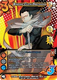 Binding Cloth Precision (XR) - UniVersus: My Hero Academia: Heroes Clash - UniVersus card