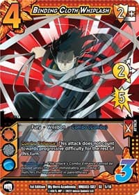 Binding Cloth Whiplash - UniVersus: My Hero Academia: Heroes Clash - UniVersus card