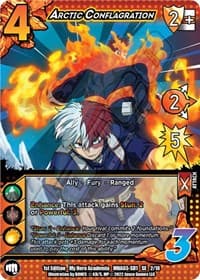 Arctic Conflagration - UniVersus: My Hero Academia: Heroes Clash - UniVersus card