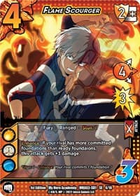 Flame Scourger - UniVersus: My Hero Academia: Heroes Clash - UniVersus card