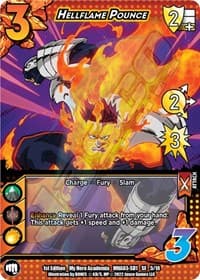 Hellflame Pounce - UniVersus: My Hero Academia: Heroes Clash - UniVersus card