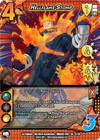 Hellflame Stomp - UniVersus: My Hero Academia: Heroes Clash - UniVersus card