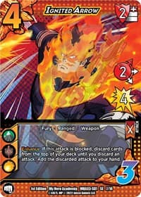 Ignited Arrow - UniVersus: My Hero Academia: Heroes Clash - UniVersus card