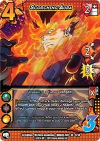 Scorching Aura - UniVersus: My Hero Academia: Heroes Clash - UniVersus card
