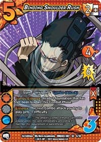Binding Shoulder Rush - UniVersus: My Hero Academia: Heroes Clash - UniVersus card
