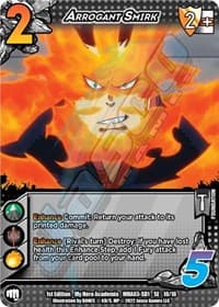 Arrogant Smirk - UniVersus: My Hero Academia: Heroes Clash - UniVersus card