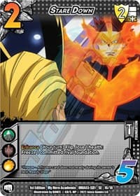 Stare Down - UniVersus: My Hero Academia: Heroes Clash - UniVersus card