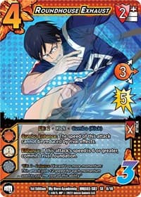 Roundhouse Exhaust - UniVersus: My Hero Academia: Heroes Clash - UniVersus card