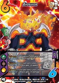 Endeavor (XR) - UniVersus: My Hero Academia: Heroes Clash - UniVersus card